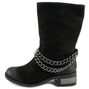 Vince Camino Wentra Leather Mid Calf Boot Black